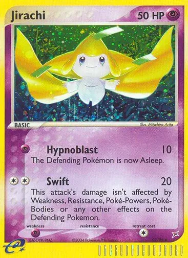 Jirachi 97 from Team Magma vs Team Aqua