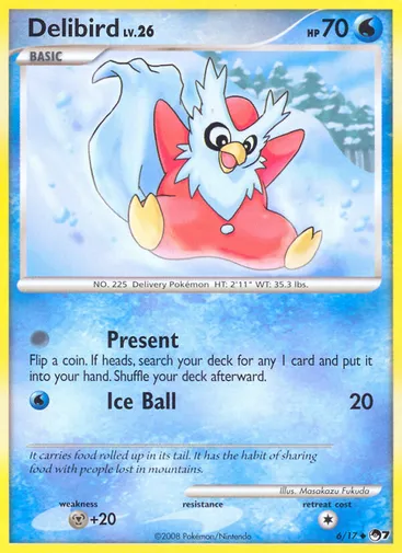 Delibird 6 from POP Series 7