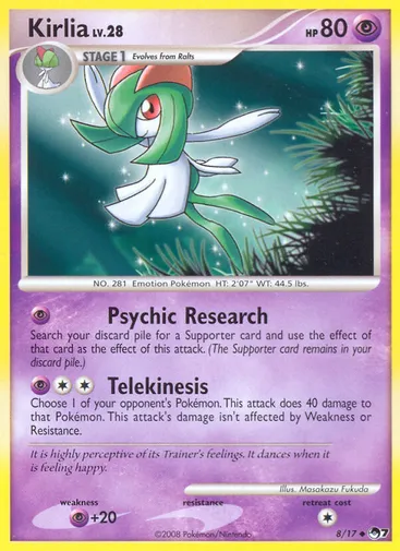 Kirlia 8 from POP Series 7