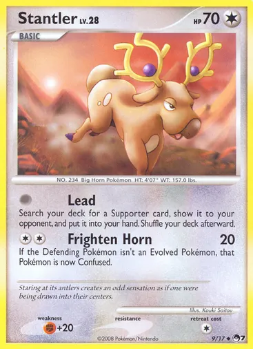 Stantler 9 from POP Series 7