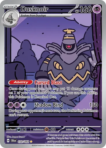 Dusknoir 70 from Shrouded Fable
